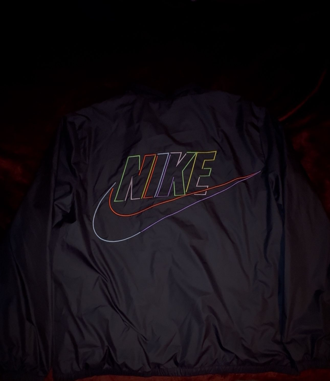 Nike Windbreaker (Black) Multicolor Logo