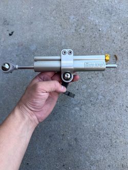 Ohlins steering damper with mount