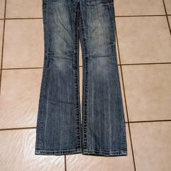 Jeans Miss Me Size 28 JP5515B Boot 40"L 32" Inseam 8" Crotch To Waist 
