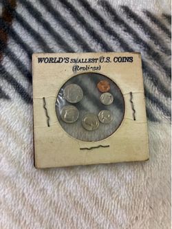 Worlds Smallest Coin Collection (replica)