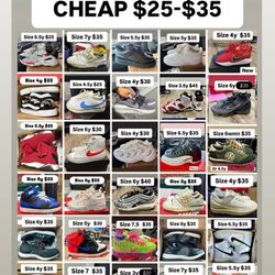 Jordan’s Nikes & More All cheap deals youth sizes