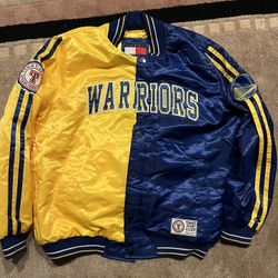 Tommy Hilfiger & Warriors Varsity Jacket