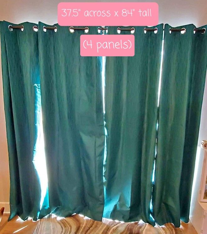 Brand New Curtains/Drapes