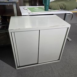 Small Metal Sliding Cabinet 