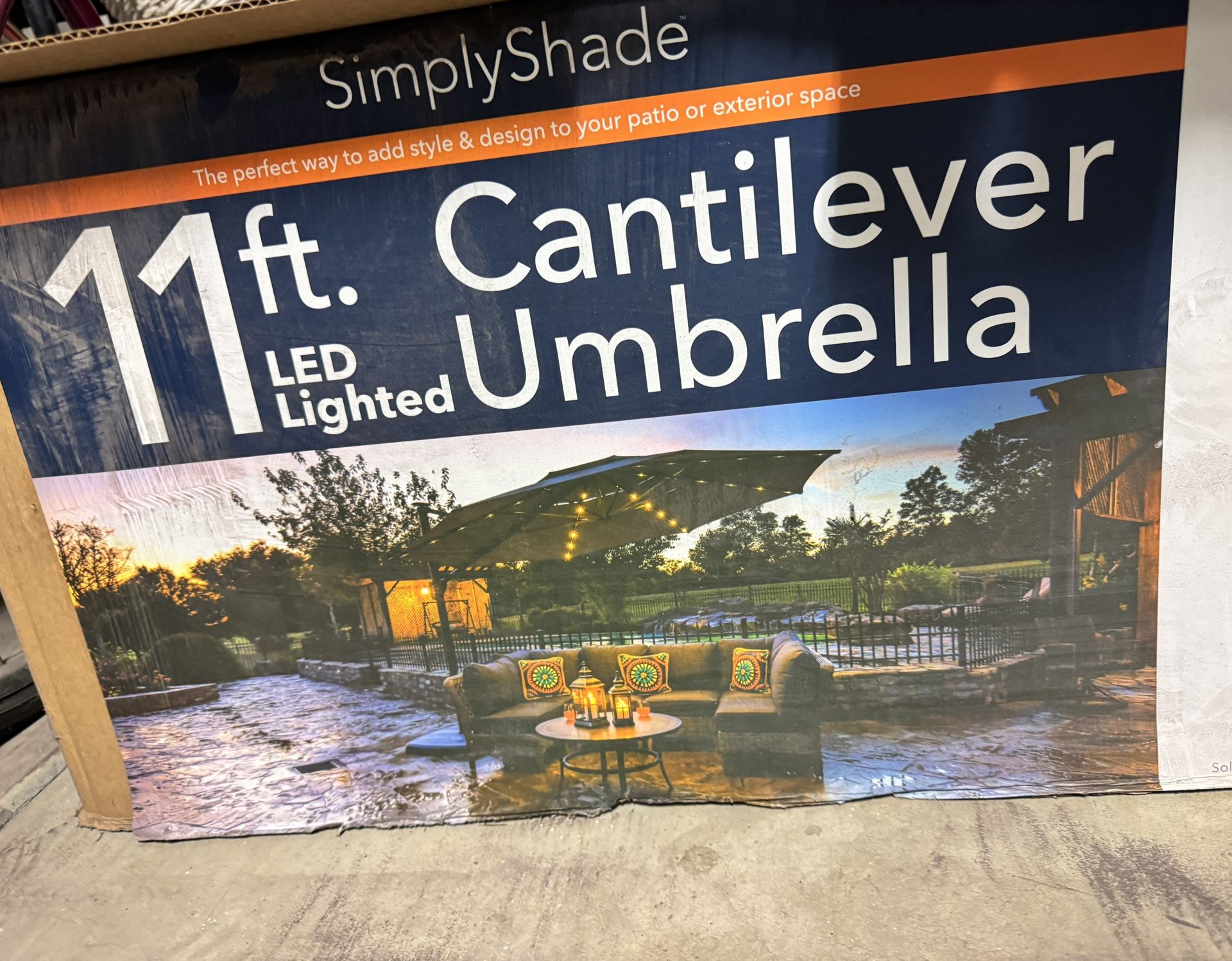 Patio Led Umbrella