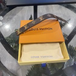 Louis Vuitton-Lv Slim Bracelet M435-Size 21- Adjustable Brand New