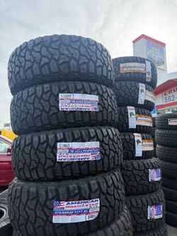 🚨‼️vendo set de llantas 275 55 20 american R/T tires