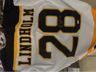 Boston bruins lindholm sighed jersey