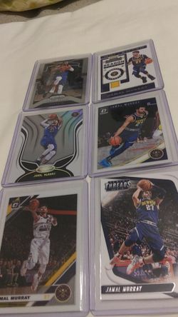 🏀⭐🏀⭐🏀⭐🏀⭐🏀⭐Jamal Murray 6 Different Nuggets Cards🏀⭐🏀⭐🏀⭐🏀⭐🏀⭐🏀⭐