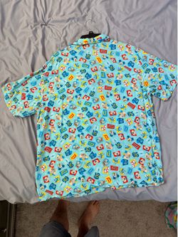 Disney 65 Years of Magic Button-Down Shirt (Men’s XL)