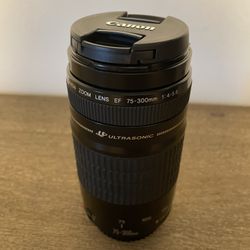 Canon Telephoto Zoom Lens EF 75-300mm f/4-5.6 III