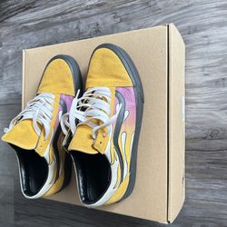 Limited Edition Flaming Vans Classic