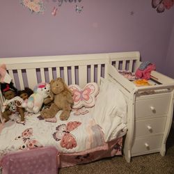 Crib To Baby Bed With Changing Table
