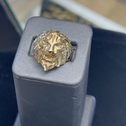 Lion Ring 10kt Gold 