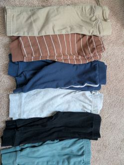 Bundle of 6 baby boy Jogger Pants 6months