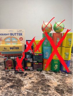 NeeDoh ‘s , Squishy Butter & Smiski ‘s - NEW SEALED !!! Authentic and Real!!! $20 EACH!!