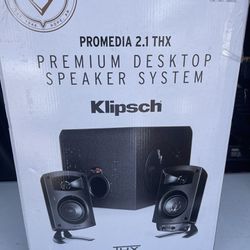Klipsch Pro media 2.1 THX Speakers 