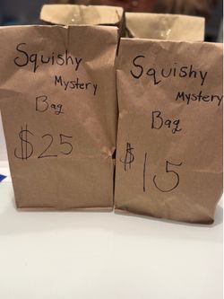 Squishy mystery bag