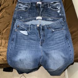 Flare And Skinny Jeans 