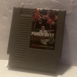 Mike Tyson's Punch- Out Punchout Nintendo NES Original Authentic