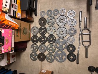 Olympic Weight Plate Set (270 lbs)