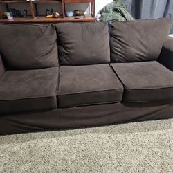 Brown 7ft Couch
