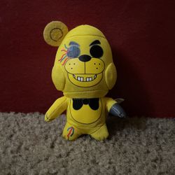 5-inch Withered Golden Freddy Plush