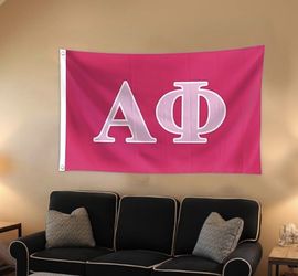 Alpha phi Banner Flag
