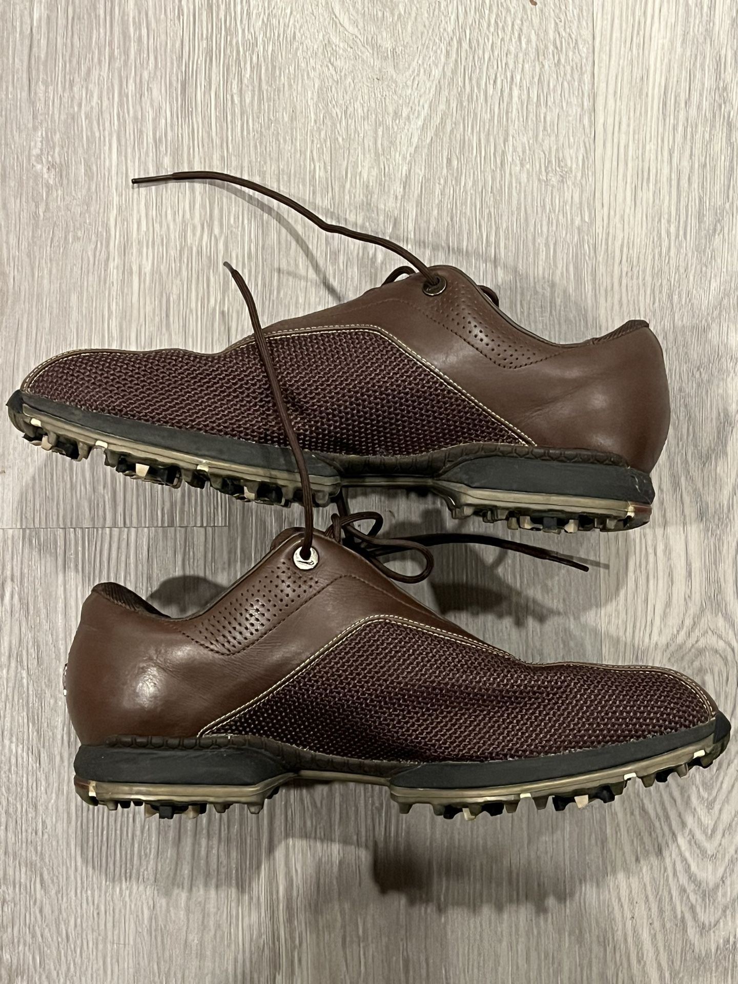 Nike Tiger Woods Air‎ Zoom Brown Leather Golf Shoes Size 9 Nike Air Zoom Tiger Woods 20 TW20 Wide Golf Shoes Men Size  main image 3
