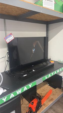 43” Onn tv and Samsung sound bad combo