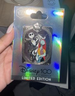 DEC Disney 100 Jack Sally Zero Nightmare Before Christmas LE 400 Disney Pin