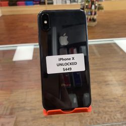 iPhone X UNLOCKED 