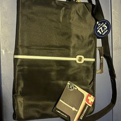 Swiss Gear Large Padded Laptop Sleeve Case 17.3" Maya With Carry Strap NOS