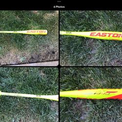 USA Easton Baseball Bat, Flying Tiger Baseball Bat, And Kids Red Baseball MIT 