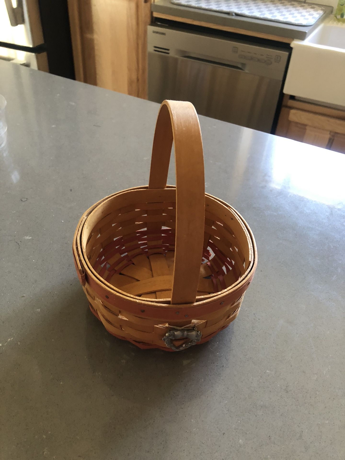 Longaberger Heart Basket