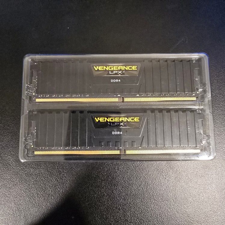 Memory (RAM) Sticks - 16GB (2x8gb), DDR4, 3200mhz