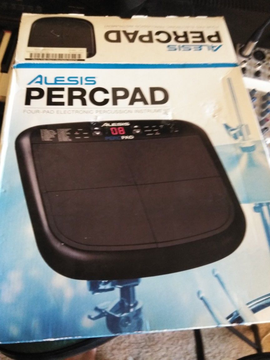 Alesis Percpad Like New, In Original Box, Manual And Power Supply was $75 Now $60