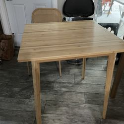 Two Person Small Table Two Chairs Dining Set