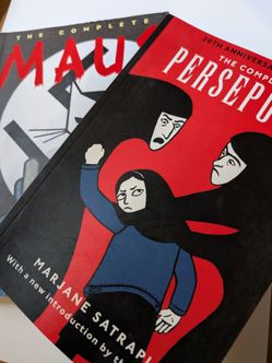 The Complete Persepolis & Maus Graphic Novel Set, English&101