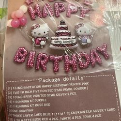 Hello Kitty Balloons 
