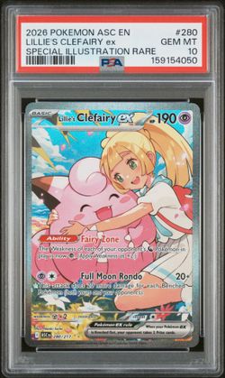 Lillie's clefairy  PSA 10