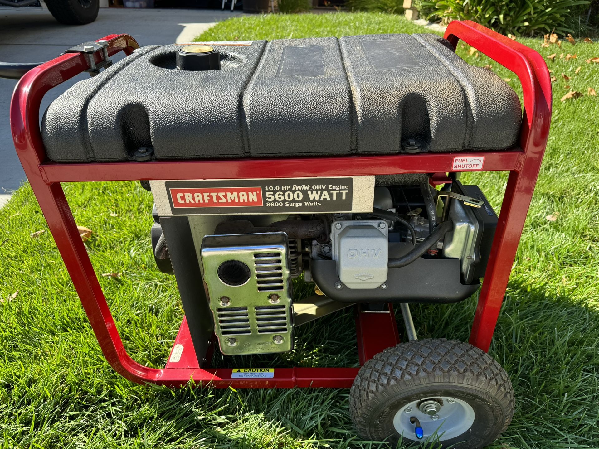 Craftsman 5600 Watt 10 HP Generator for Sale in Temecula, CA OfferUp