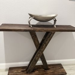 Hand Crafted Wooden Table 