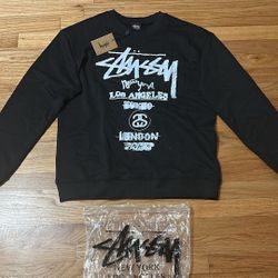 Black Stüssy sweatshirt