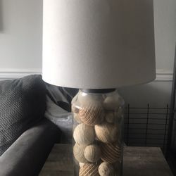 Lamp Works Great Glass And Yarn