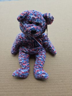Ty Beanie Baby Original 2000 USA Bear Plush Toy