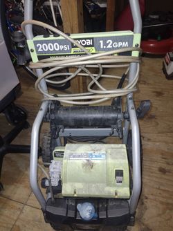 Ryobi 2000 PSI electric power washer/FOR PARTS