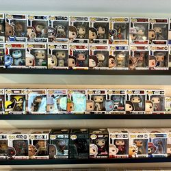 64 Funko Pop Figures – NEW / Never Opened (Collector Lot)