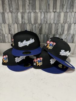 Hat Club Exclusive: New Era 59Fifty Los Angeles Dodgers Ohtani Anime Patch Script Hat (1/2 & 1/4)