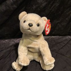 Ty RARE BEANIE BABIE ALMOND. YEAR 1999- ERRORS TAG